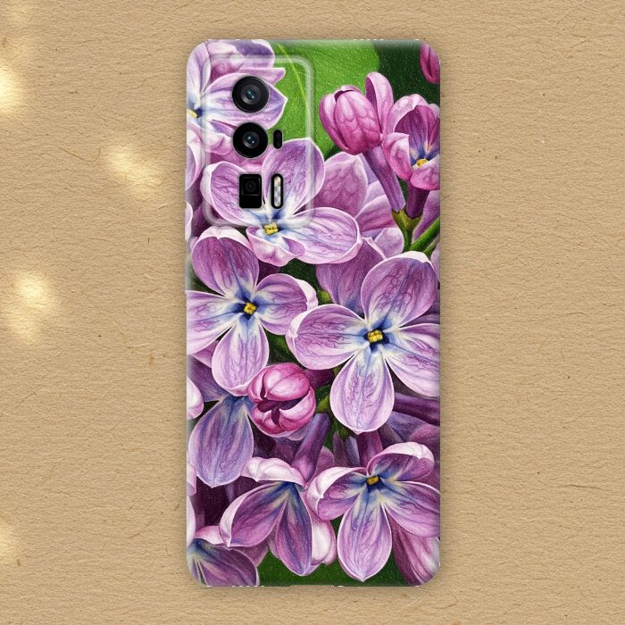 Авторський чохол на Xiaomi Poco F5 Pro 5G та інші моделі телефонів "Бузок"