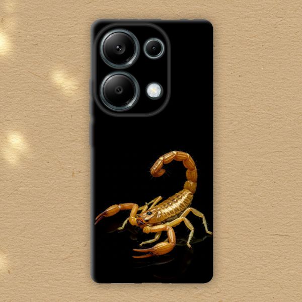 Авторський чохол на Xiaomi Poco X6 та інші моделі телефонів - Золотий скорпіон