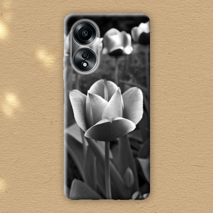 Авторський чохол на Oppo A54 та інші моделі телефонів "Чорний тюльпан"