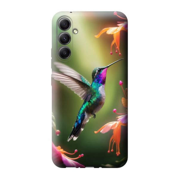 Авторський чохол на Samsung Galaxy A14 A145F та інші моделі телефонів - Колібрі