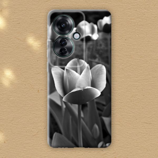 Авторський чохол на Oppo A54 та інші моделі телефонів "Чорний тюльпан"